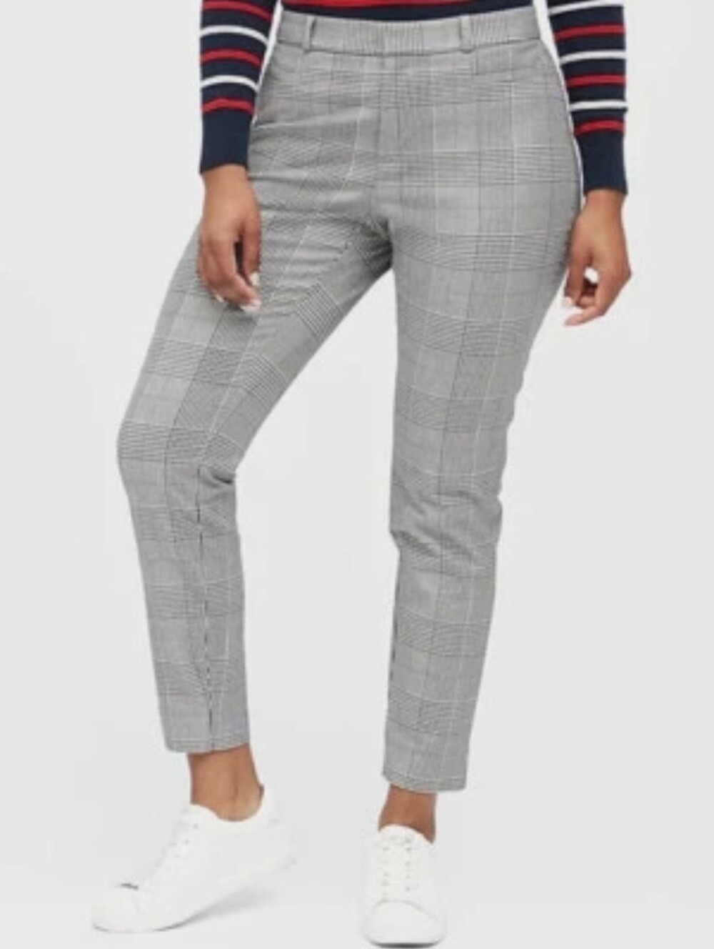 Banana Republic Womens Sloan Plaid Dress Pants